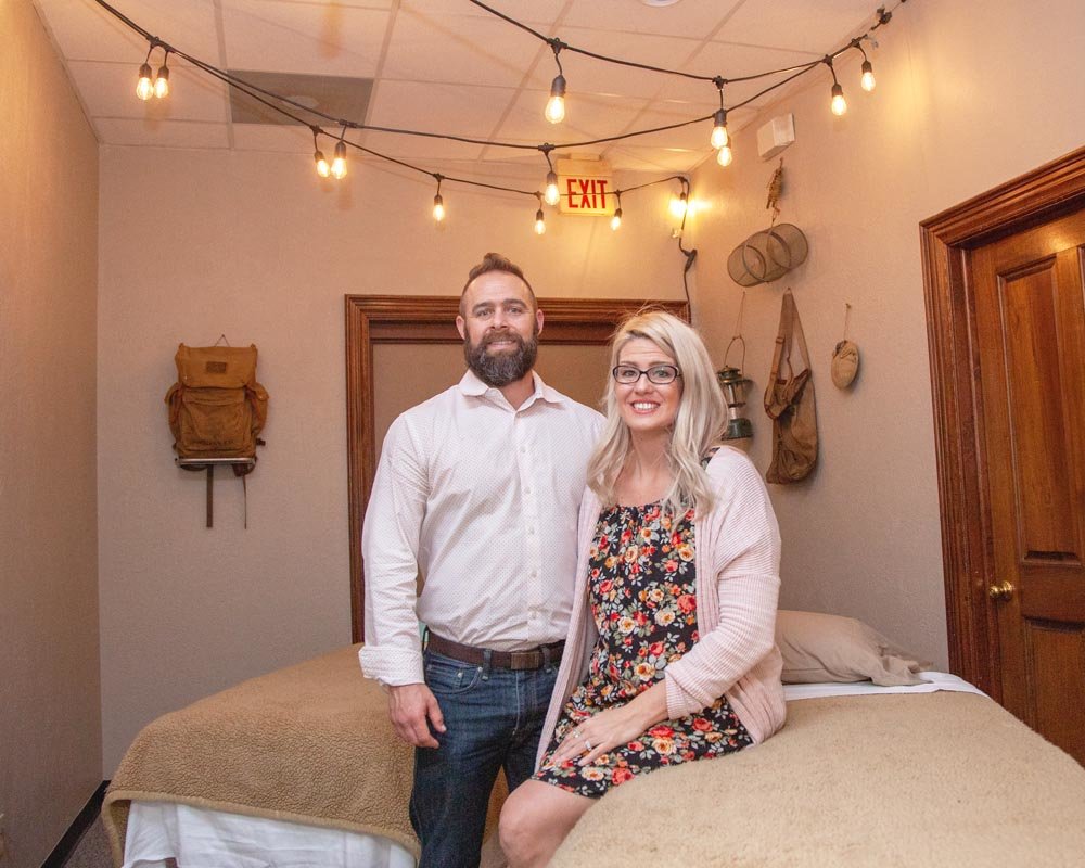 SEEKING EXPANSION: At Drs. Eric and Tania Reavis’ new office on Republic Road, they plan to add a primary care physician.